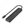 Hama 00200144 interface hub USB 3.2 Gen 1 (3.1 Gen 1) Type-C 5000 Mbit/s Black