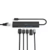 Hama 00200144 interface hub USB 3.2 Gen 1 (3.1 Gen 1) Type-C 5000 Mbit/s Black