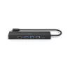 Hama 00200144 interface hub USB 3.2 Gen 1 (3.1 Gen 1) Type-C 5000 Mbit/s Black
