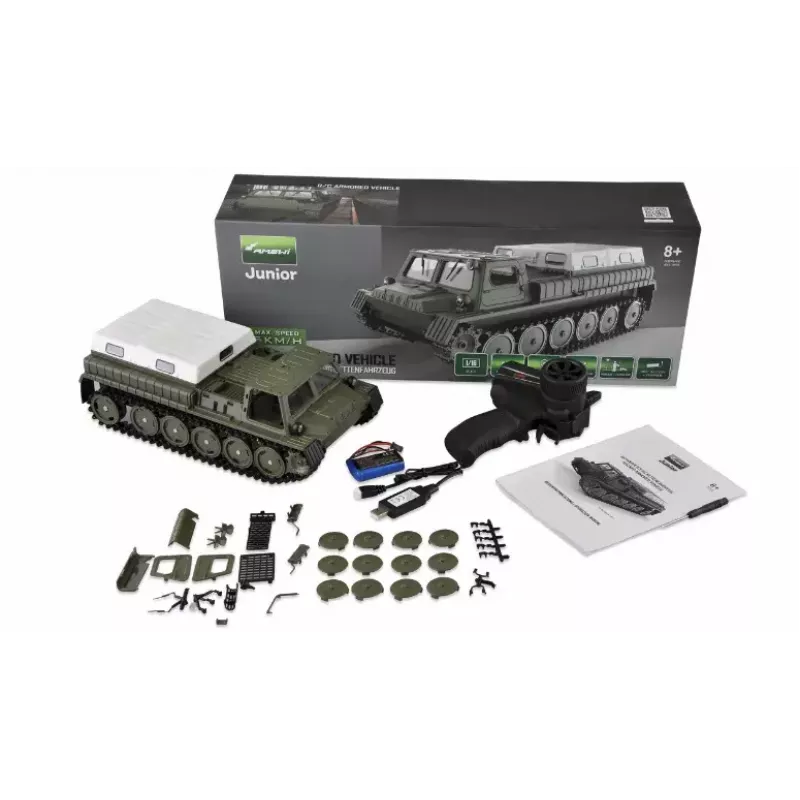 Military truck Amewi 22617 Electric engine 1:16 for ages 8+