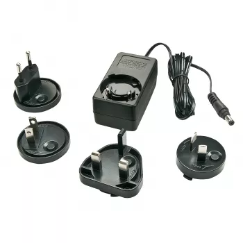 Lindy 5VDC 3A Multi-country Power Supply, 5.5/2.5mm, 100-240 V, 50/60 Hz, 15 W, 5 V, AC-to-DC, 3 A