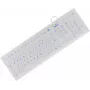 KeySonic KSK-8031INEL-Wh (DE) keyboard Industrial USB QWERTZ German White