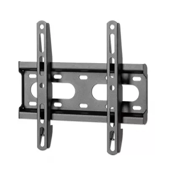 Manhattan Wall Mount for TV & Monitors (Fixed Ultra Slim), For screens 23 inch to 42 inch, VESA compatibility: all between 75x75mm to 200x200mm - check the dimensions of the four mounting holes on back of screen to ensure it fits, Max 45kg, Black, Bracket