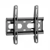 Manhattan Wall Mount for TV & Monitors (Fixed Ultra Slim), For screens 23 inch to 42 inch, VESA compatibility: all between 75x75mm to 200x200mm - check the dimensions of the four mounting holes on back of screen to ensure it fits, Max 45kg, Black, Bracket