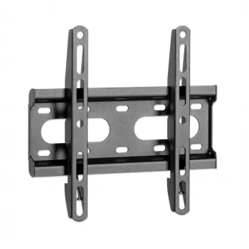 Manhattan Wall Mount for TV & Monitors (Fixed Ultra Slim), For screens 23 inch to 42 inch, VESA compatibility: all between 75x75mm to 200x200mm - check the dimensions of the four mounting holes on back of screen to ensure it fits, Max 45kg, Black, Bracket