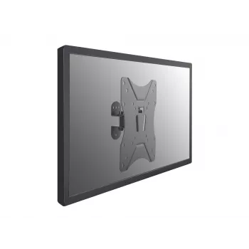 Equip 23 inch-42 inch Pivoting TV Wall Mount Bracket, 75 x 75 mm, 200 x 200 mm, -7.5 - 7.5°, -25 - 25°, Steel, Black