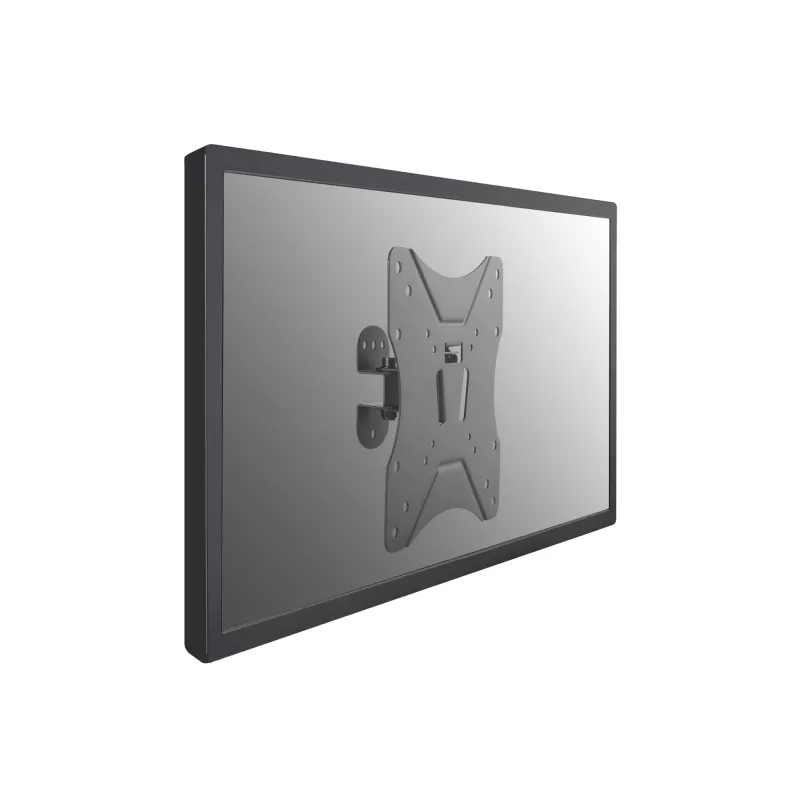 Equip 23 inch-42 inch Pivoting TV Wall Mount Bracket, 75 x 75 mm, 200 x 200 mm, -7.5 - 7.5°, -25 - 25°, Steel, Black