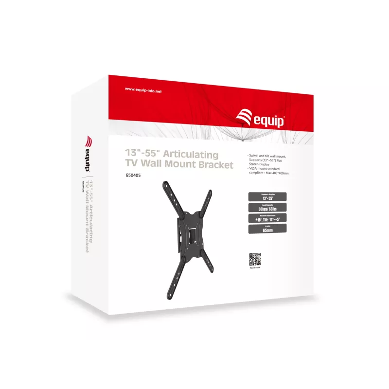 Equip 13 inch-55 inch Articulating TV Wall Mount Bracket