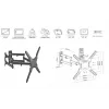 Equip 650328 23 inch-55 inch Full motion Corner TV Wall Mount Bracket