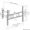 Equip 37 inch-70 inch Articulating TV Wall Bracket