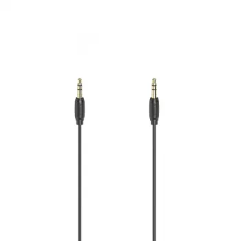 Audio Cable Hama 00205118 1.5m 3.5mm Male to Male Black