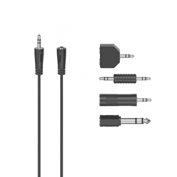 Audio Cable Hama 00205122 2.5m 3.5mm Male to Male Black