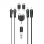 Audio Cable Hama 00205175 2.5m 2xRCA Male Black