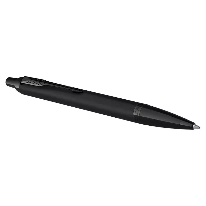 Clip-on retractable ballpoint pen Parker IM Achromatic