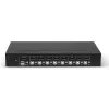 Lindy 8 Port DisplayPort 1.2, USB 2.0 and Audio KVM Switch, 3840 x 2160 pixels, 4K Ultra HD, Rack mounting, 1U, Black