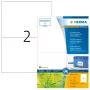 Self-adhesive printer label HERMA 10737 White 21x14.8 cm 160 labels
