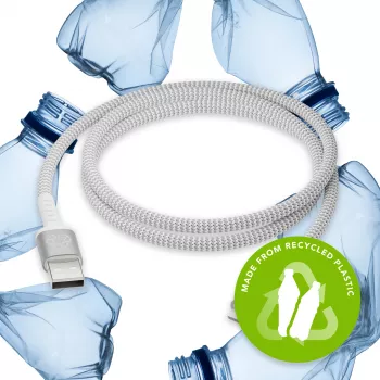 USB-A to Lightning cable d bramante re-charge Pro BRD Cable 1.2 m, white