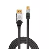 Lindy 0.5m CROMO Mini DisplayPort to DisplayPort Cable, 0.5 m, Mini DisplayPort, DisplayPort, Male, Male, 4096 x 2160 pixels