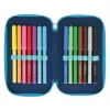 Herlitz TriCase Dip Dye 31 pcs Blue Turquoise Polyester 190x115x70 mm