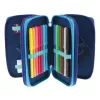 Herlitz TriCase Dip Dye 31 pcs Blue Turquoise Polyester 190x115x70 mm