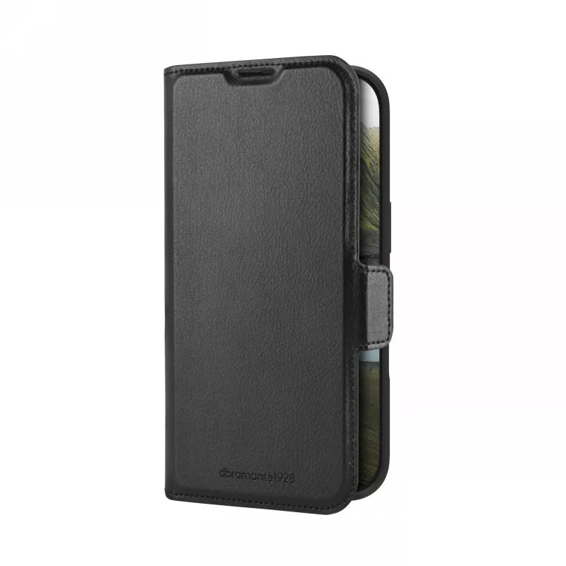 dbramante1928 Oslo Pro - iPhone 16 Pro - Black, Folio, Apple, iPhone 16 Pro, 16 cm (6.3 inch), Black