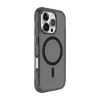 Phone case LAUT CRYSTAL MATTER X for iPhone 16 Pro, transparent/black, PC+TPU, for 6.1 inch screen