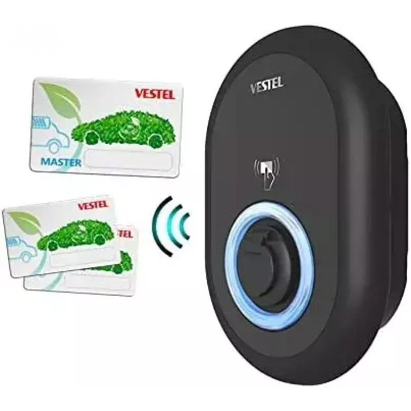 Wallbox Vestel EVC04-AC11SWA-T2P7 smart electric vehicle charger 11 kW with 7 m cable