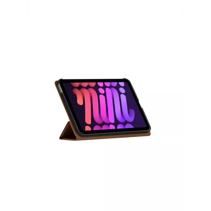 Folio case d bramante for iPad Pro 11 inch (M5 2025 / M4 2024) — full-grain leather, stand mode