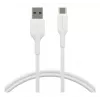 dbramante1928 re-charge - Cable 1m USB-A to USB-C - W, 1 m, USB A, USB C, USB 2.0, 0.48 Gbit/s, White