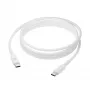 dbramante1928 re-charge - Cable - 2m USB-C to USB-C - W, 2 m, USB C, USB C, USB 2.0, 0.48 Gbit/s, White