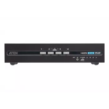 KVM switch ATEN 4-Port USB HDMI Dual Display Secure with CAC (4 computers, 4K UHD 3840×2160)