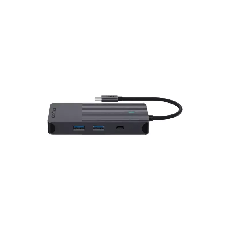 Rapoo UCM-2005 interface cards/adapter 3.5 mm DisplayPort HDMI RJ-45 USB 3.2 Gen 1 USB Type-C