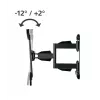 Hama TV Wall Bracket, Swivel, Tilt, Pull-out, 191 cm (75) up to 45 kg