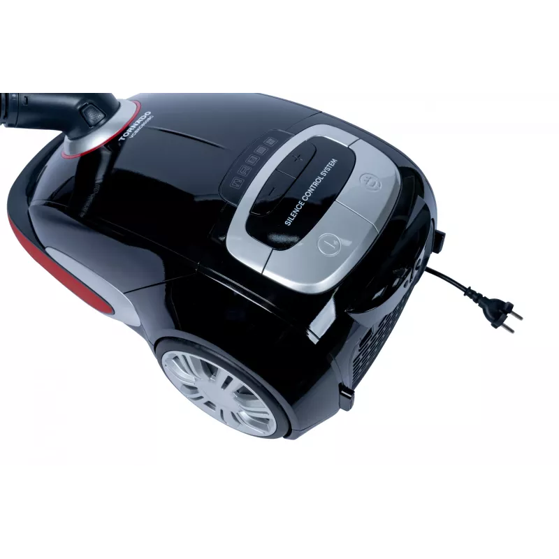 TORNADO VCBKC800BCL 800 W Bagged Cylinder Vacuum Cleaner 8M Cable