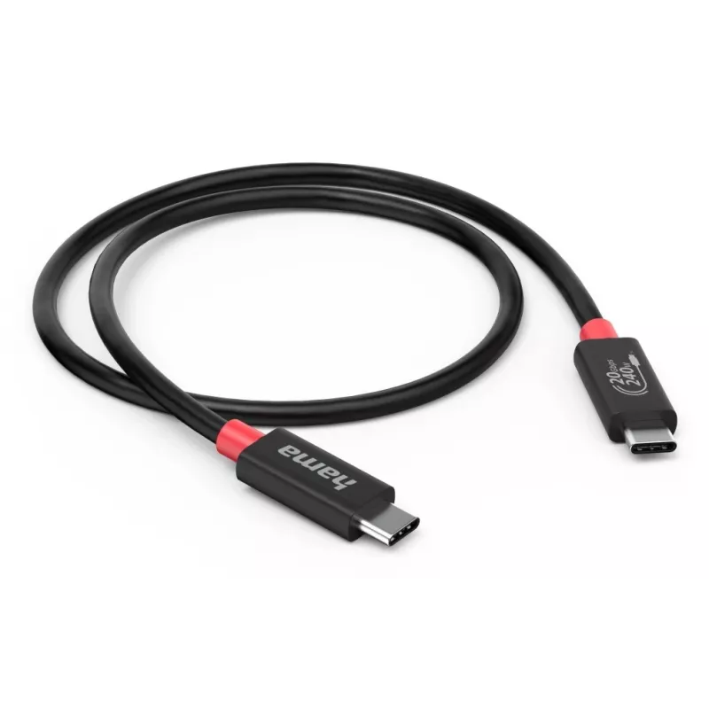 Hama 00200788 USB cable 1 m USB C Black