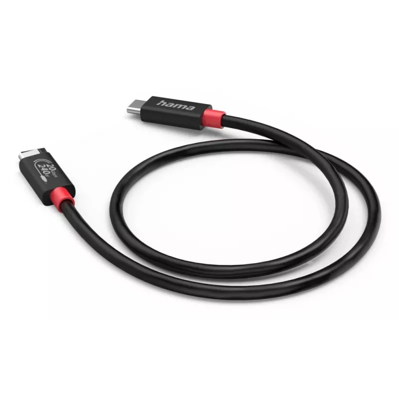 Hama 00200788 USB cable 1 m USB C Black