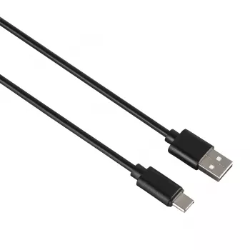 USB Cable Hama 00200907 USB 2.0 0.9m USB C USB A Black