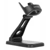 Manhattan Adjustable Barcode Scanner Stand, Height and Angle Adjustable, suitable for barcode scanner products 153997, 154116 and 154185, Black, Lifetime Warranty