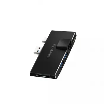USB Hub Terratec CONNECT Pro2 Wired USB 3.2 Gen 1 Black