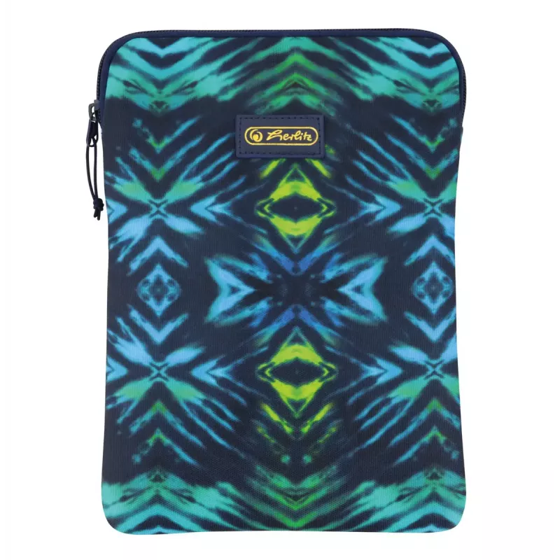 Sleeve case Herlitz New Batik 26.7 cm Black Blue Green