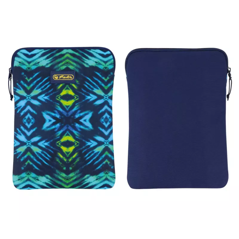 Sleeve case Herlitz New Batik 26.7 cm Black Blue Green