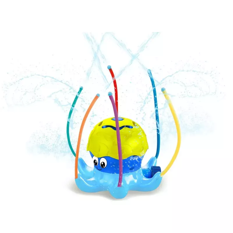 Water Play Sprinkler Jamara Mc Fizz Oktopus Round Blue Yellow 3+ Years