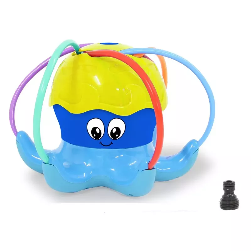 Water Play Sprinkler Jamara Mc Fizz Oktopus Round Blue Yellow 3+ Years