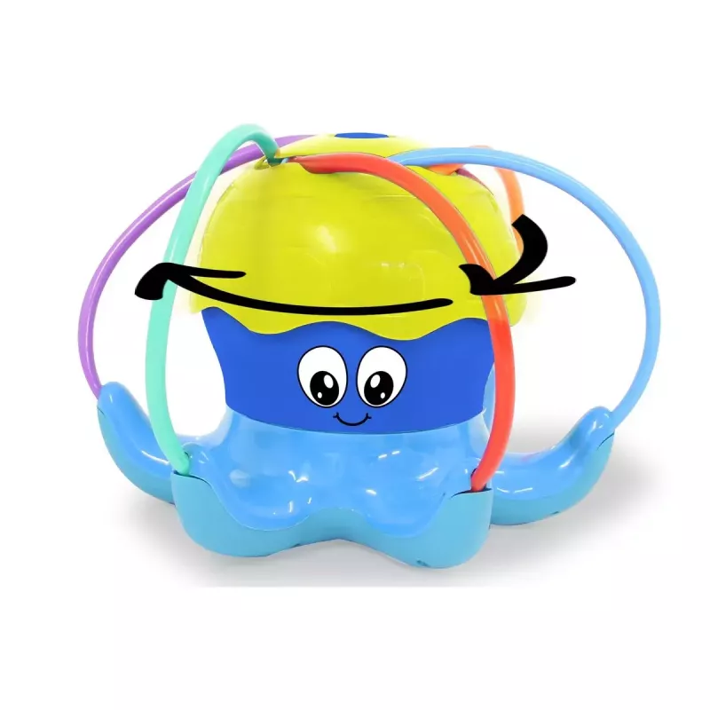 Water Play Sprinkler Jamara Mc Fizz Oktopus Round Blue Yellow 3+ Years