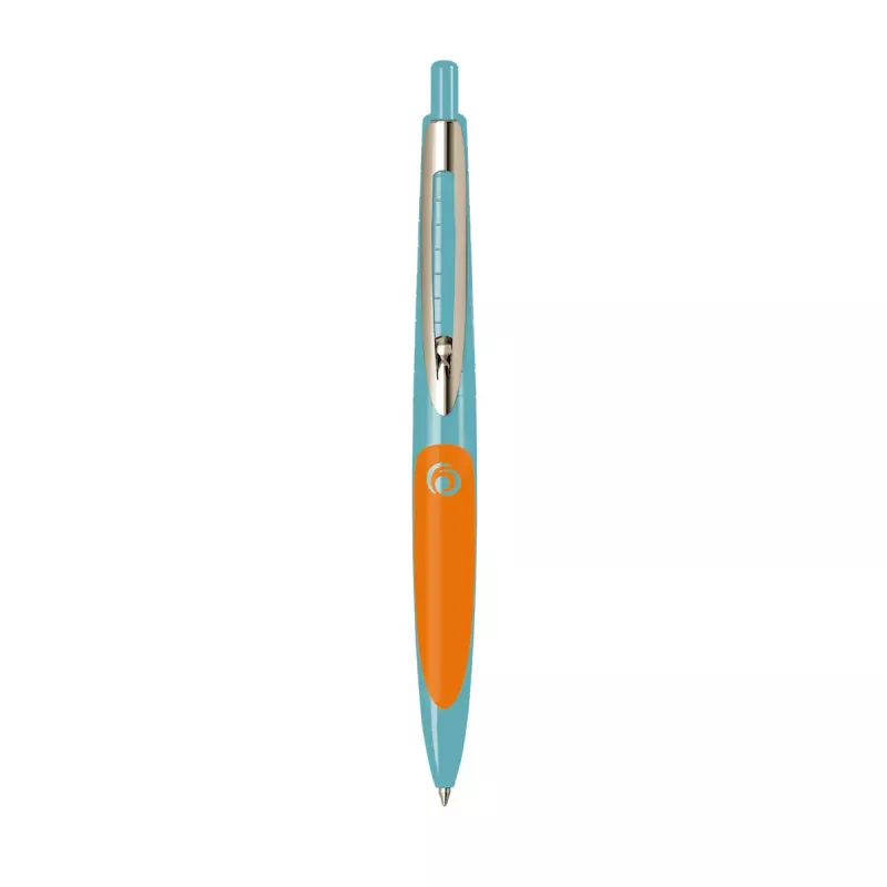 Clip-on retractable ballpoint pen Herlitz my.pen Blue