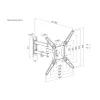Equip 23 inch-55 inch Full Motion TV Wall Mount Bracket