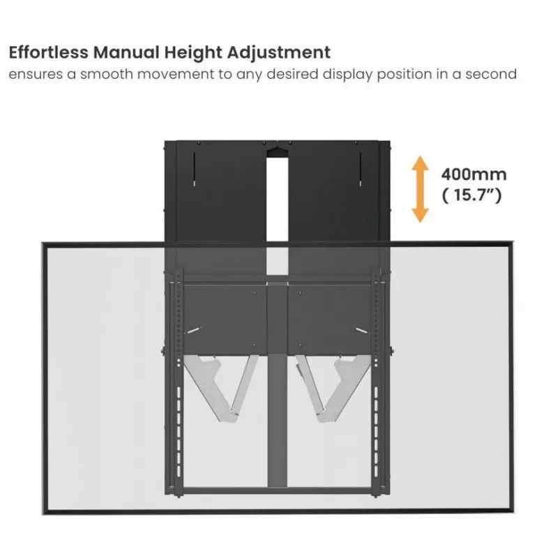 Equip 60 inch-100 inch Interactive Up-Down TV Wall Mount