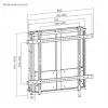 Equip 60 inch-100 inch Interactive Up-Down TV Wall Mount