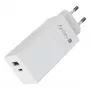 Techly IPW-PD100W-WH mobile device charger Power bank, Smartphone, Tablet, Universal White AC Fast charging Indoor