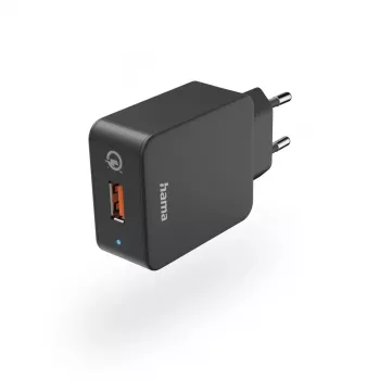 Hama Qualcomm® Quick Charge™ 3.0 Smartphone Black AC Fast charging Indoor